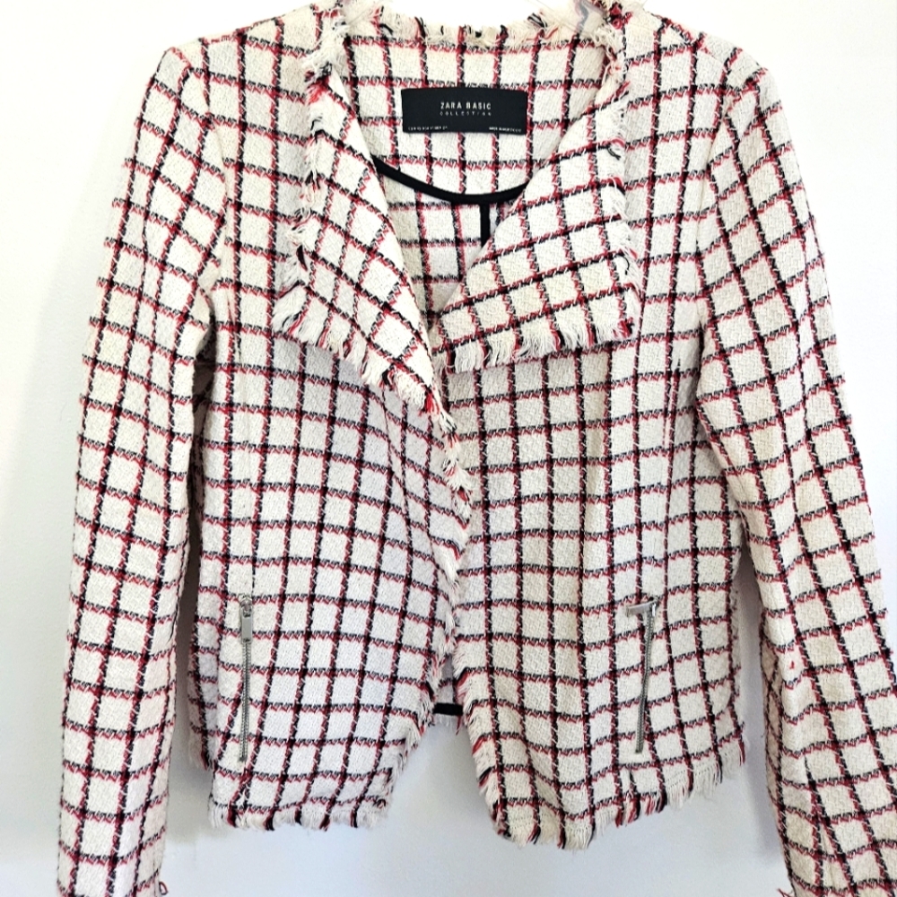 Moto Woven Blazer